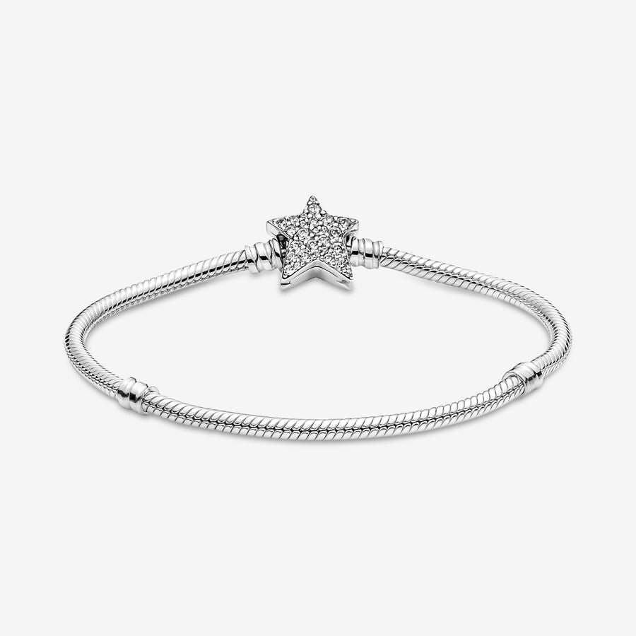 Pulseira com Fecho Estrela Assimétrica