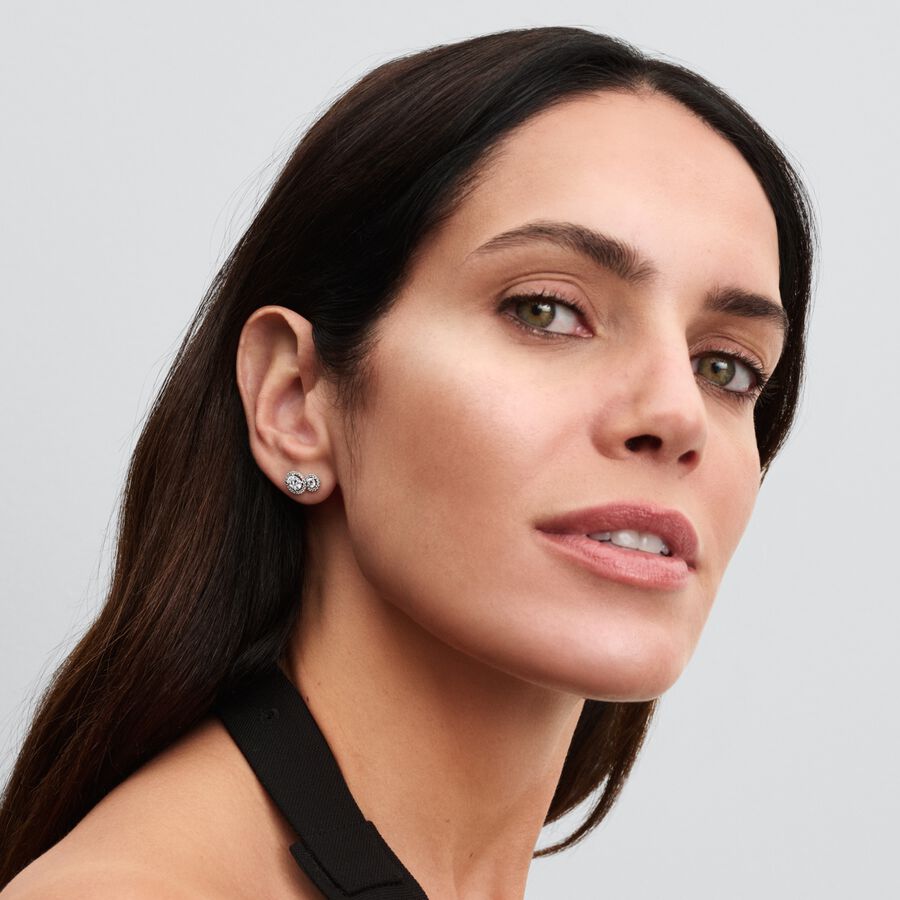 Brincos Espigão Auréola Abraçada